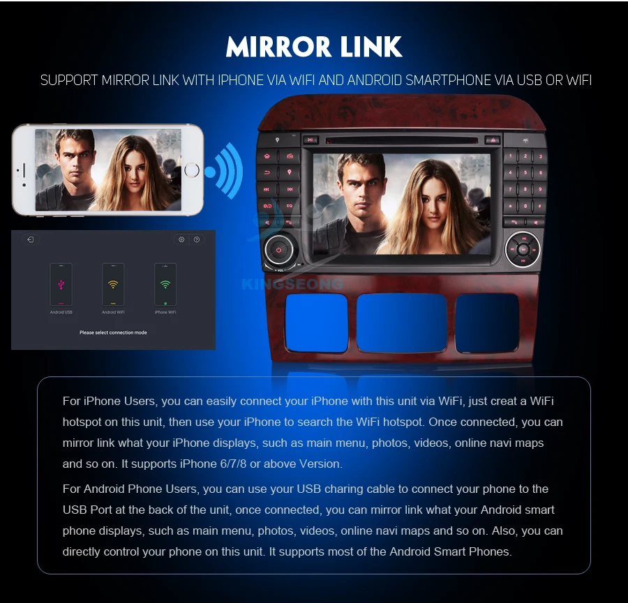 Sale DAB+ Android 8.0 Autoradio GPS Sat Navi WiFi 3G Radio RDS OBD Bluetooth BT DVD USB SD DVR For Mercedes S/CL W220 W215 S500 CL600 6