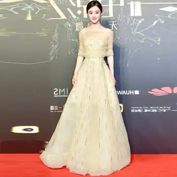 

2019 Zhao Liying Celebrity Backless Spaghetti Strap Women Elegant Short Sequined Night Club Body con Party Dresses Wholesale