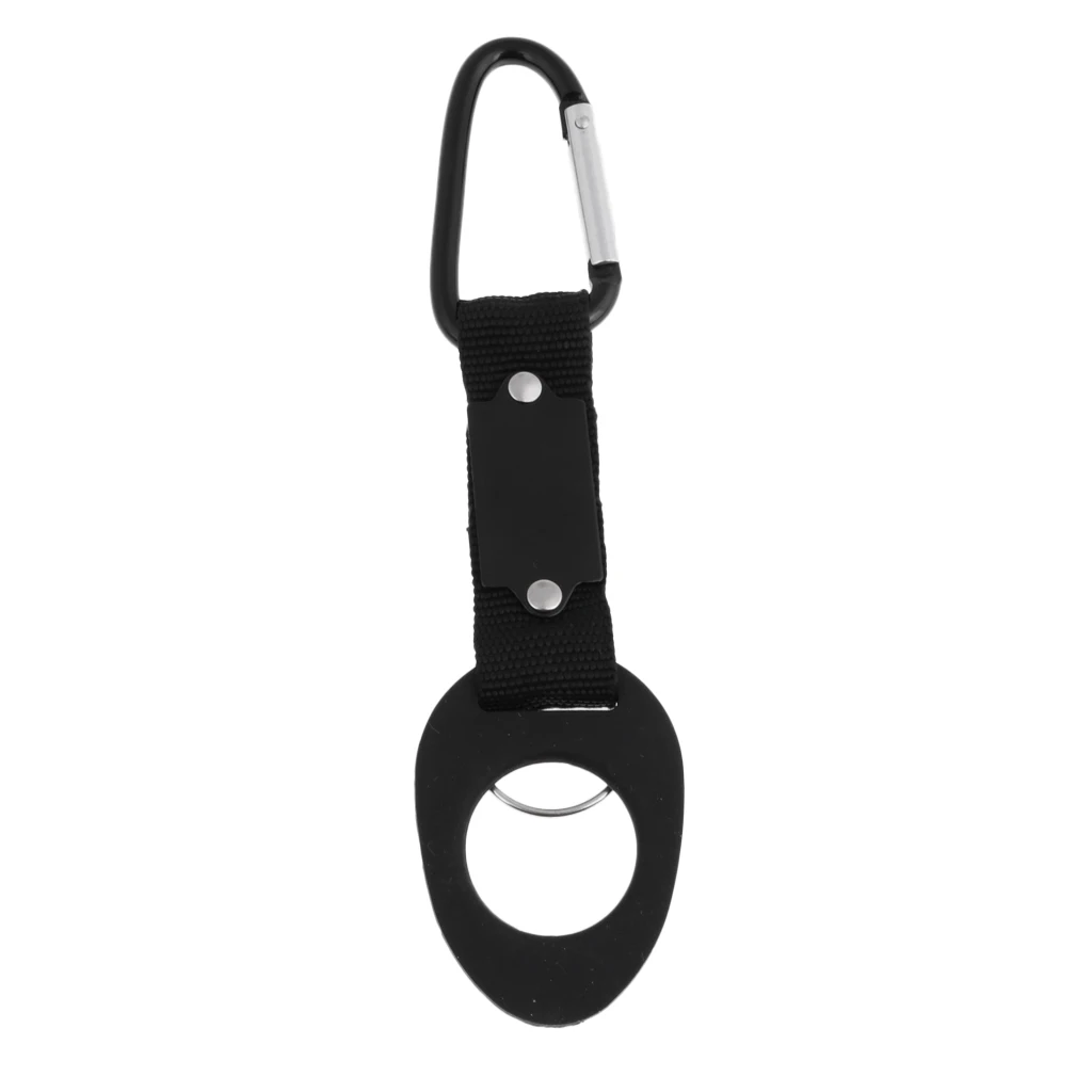 Climbing Water Bottle Holder Hooks Belt Molle Hanging Strap Webbing Buckle Clip Universal Size Outdoor Nylon Webbing Buckle