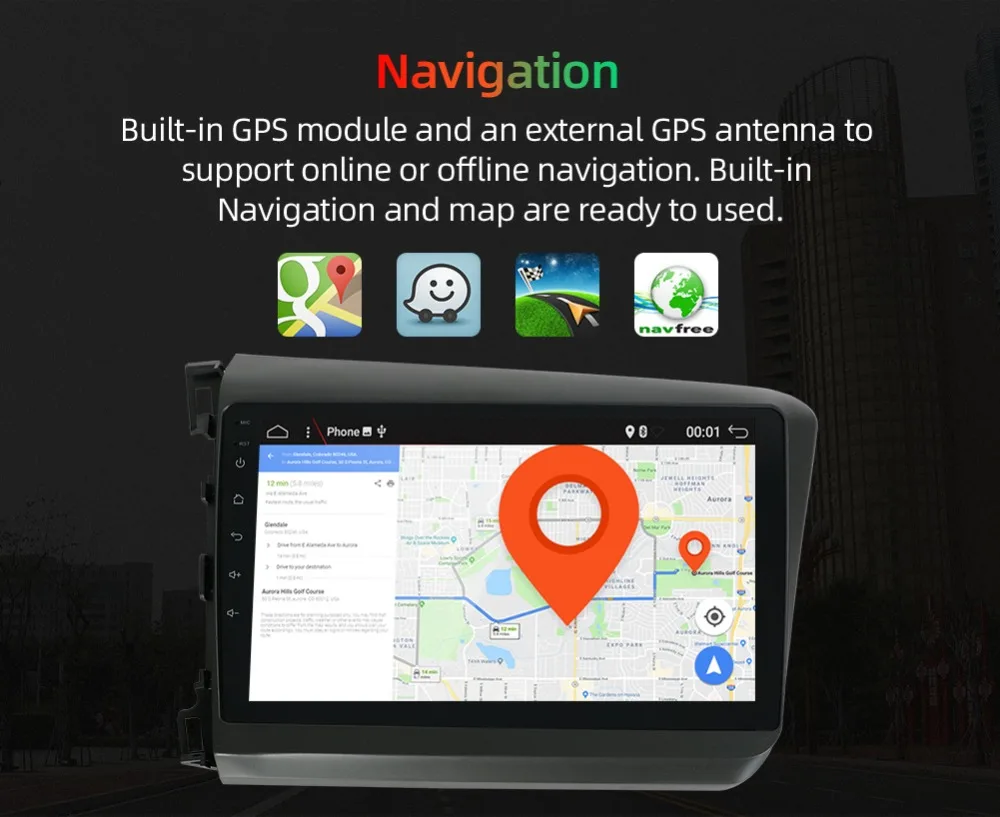 Cheap Bosion newest PX6 4G+64G Android 9.0 4G Car Radio Multimedia Video Player Navigation GPS For Honda Civic 2012 no 2 din dvd raido 15
