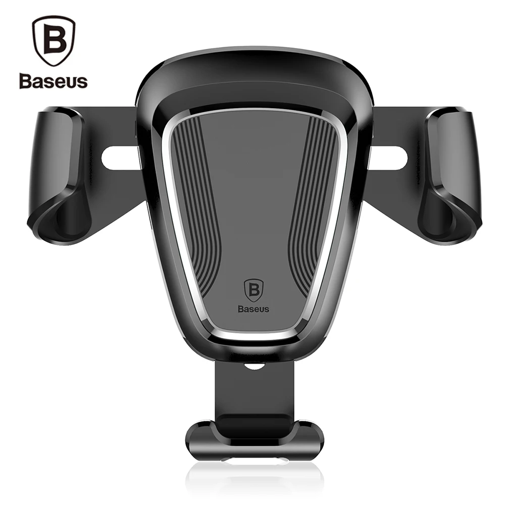 Baseus Phone Holder Stand Gravity Air Vent Car Mount 360