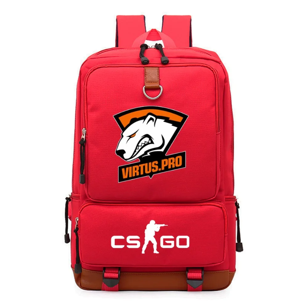 Рюкзак WISHOT Team Fnatic DOTA 2 CS рюкзак CSGO Virtus.pro для игр пижамы школьные сумки