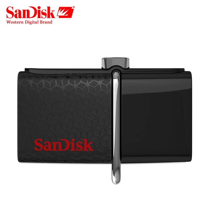 SanDisk USB флеш-накопитель 64 ГБ 32 ГБ 16 ГБ двойной OTG флеш-накопитель cle Usb 3,0 флеш-накопитель внешний накопитель Минимальный флеш-накопитель