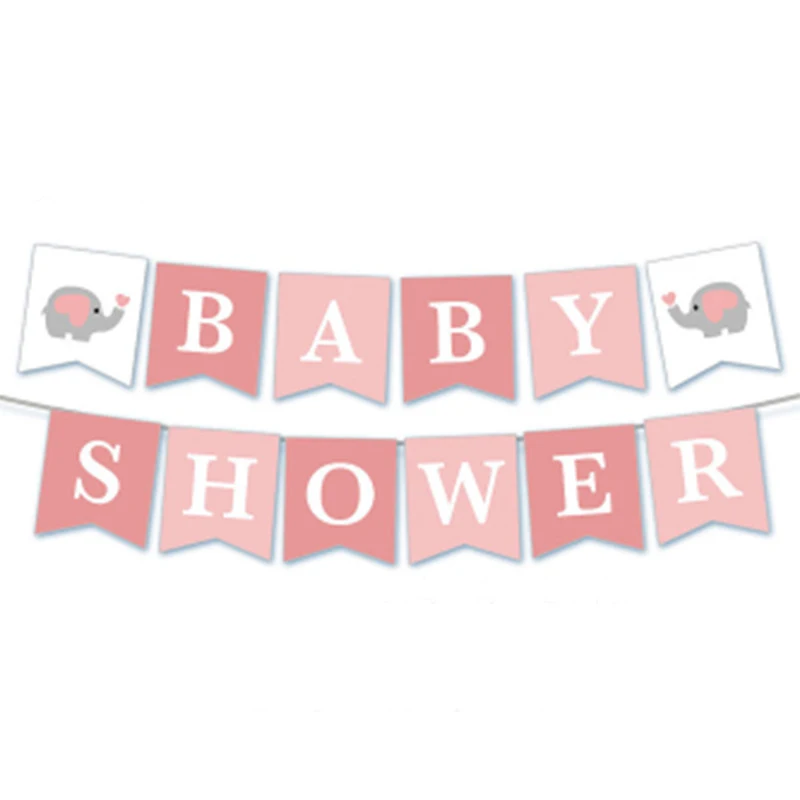 Ipopu elephant 3m Baby Shower Boy Girl It's a Gender Reveal Children Birthday party|Украшения своими руками для