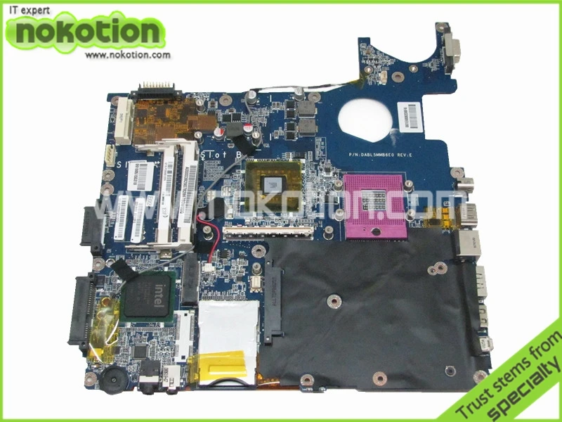 

laptop motherboard for toshiba satellite P300 P350 DABL5MMB6E0 A000038290 PM45 ddr2 with graphics slot