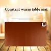 Winter Heating Office Mousepad Laptop Keyboard Mat  Waterproof Gaming Mice Heater Warmer Heated Pu Leather Mats 26*52CM ► Photo 3/6