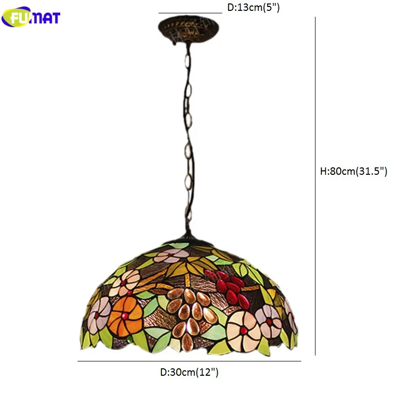 Flower Tiffany Pendant Lamps6.