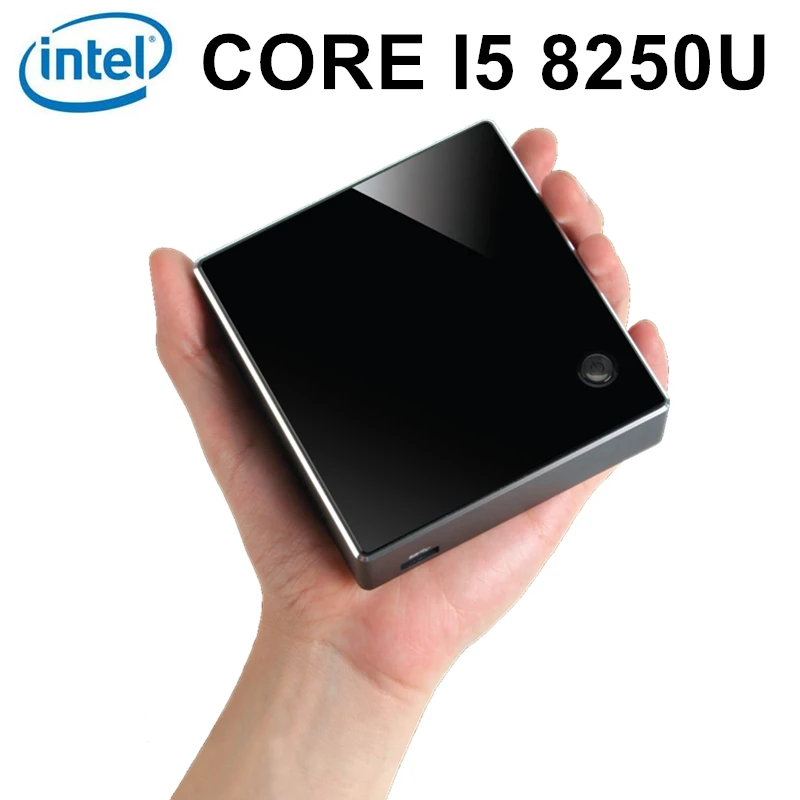 8-го поколения мини ПК Intel Core i5 8250U Celeron 3867U M.2 V200 NUC Windows 10 Pro игровой компьютер USB-C HDMI DP AC WiFi 4K HTPC tv Box