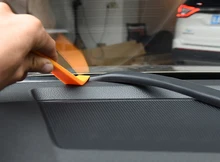цены 1pc for SKODA KODIAQ Console Sealing strip decorate
