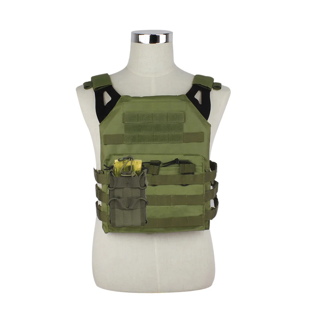 Тактическая Сумка MOLLE двухслойная сумка Mag M4/M16 для журналов страйкбол военный