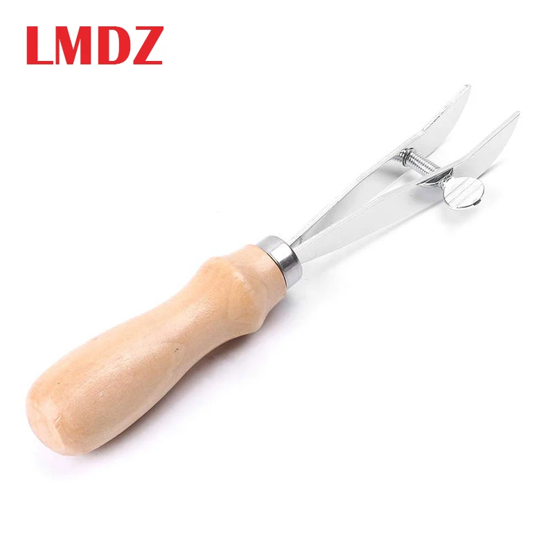LMDZ Adjustable Leather Craft Edge Creaser Skiving Tool Handmade DIY Stainless Steel Tools for Leather Craft DIY/Leather Making