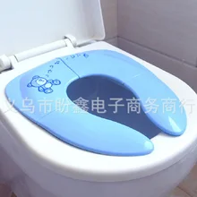Детское сидение на унитаз Подушка Складная Soilet сиденье для малышей Путешествия складной мягкий горшок сиденье Подушка Туалет Обучение новое поступление