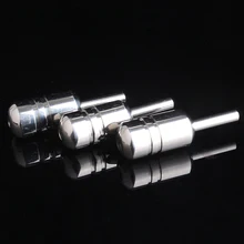 1 шт. 25 ммнержавеющая сталь Татуировка ручка с задней стволовой профессиональные ручки для тату-машинки татуировки Трубы Советы Инструмент