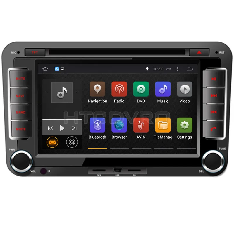Sale YMODVHT 4G Android 9.0 7.1 Car DVD GPS for VW Polo/EOS/Scirocco/T5/Transporter/Beetle/Multzvan/Sportline/Bora/Amarok/R36 Variant 0