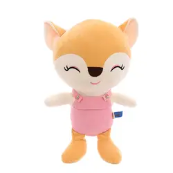 Smiley Fox Мягкие животные игрушка подушка Bolster 30 CMStuffed игрушки куклы подарок на день рождения домашняя спальня украшения детские игрушки