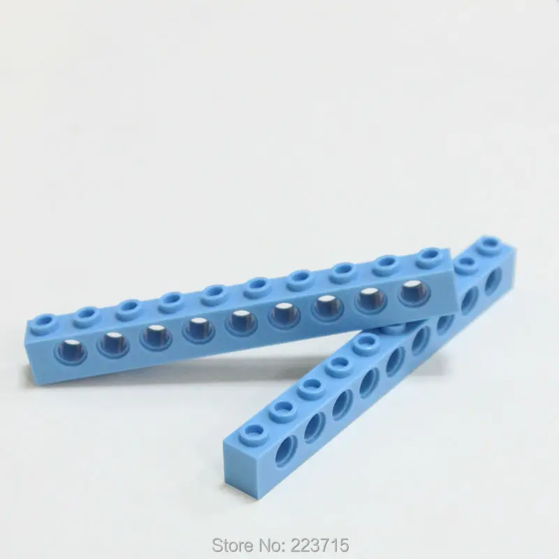 

*Techic Brick 1x10 w. holes*20pcs DIY enlighten block brick part No.2730 Compatible With Other Assembles Particles
