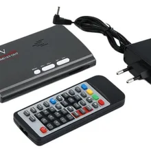 Цифровой 1080P HD HDMI DVB-T DVB-T2 ТВ Box тюнер ресивер конвертер ключ с пультом дистанционного управления Управление, hd ТВ+ HDMI+ AV выход VGA