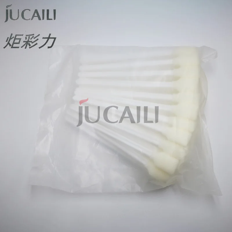 Чистящий тампон Jucaili 200 шт./лот для принтера dx4 dx5 dx6 dx7 насадка Mimaki Mutoh экологически