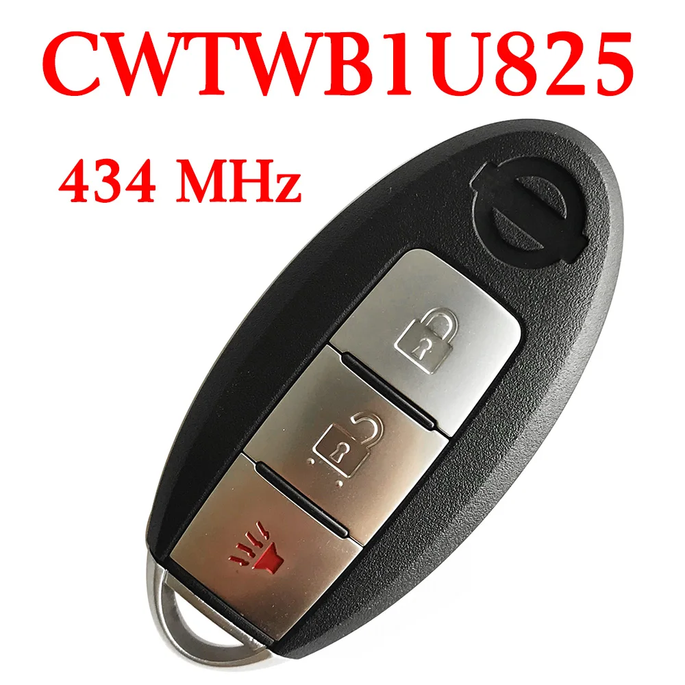 434 МГц 2+ 1 кнопки Smart Proximity Key для Nissan Cube Armada 2009-20