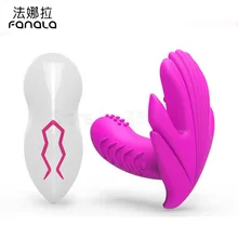 FANALA Vibrating Panties Wireless Remote Control Strapless Strap on Dildo Vibrator Clitoris Stimulation Sex Toys For Women