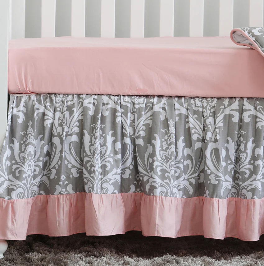 Cotton Grey Pink 