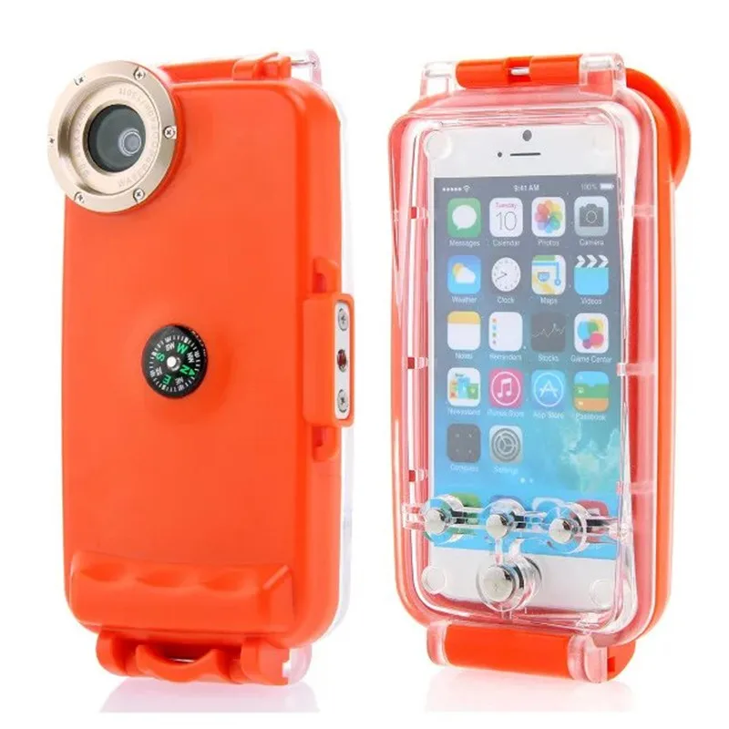 40M Diving Waterproof Case for iPhone 6 6S 4.7 inch Swimming Drifting