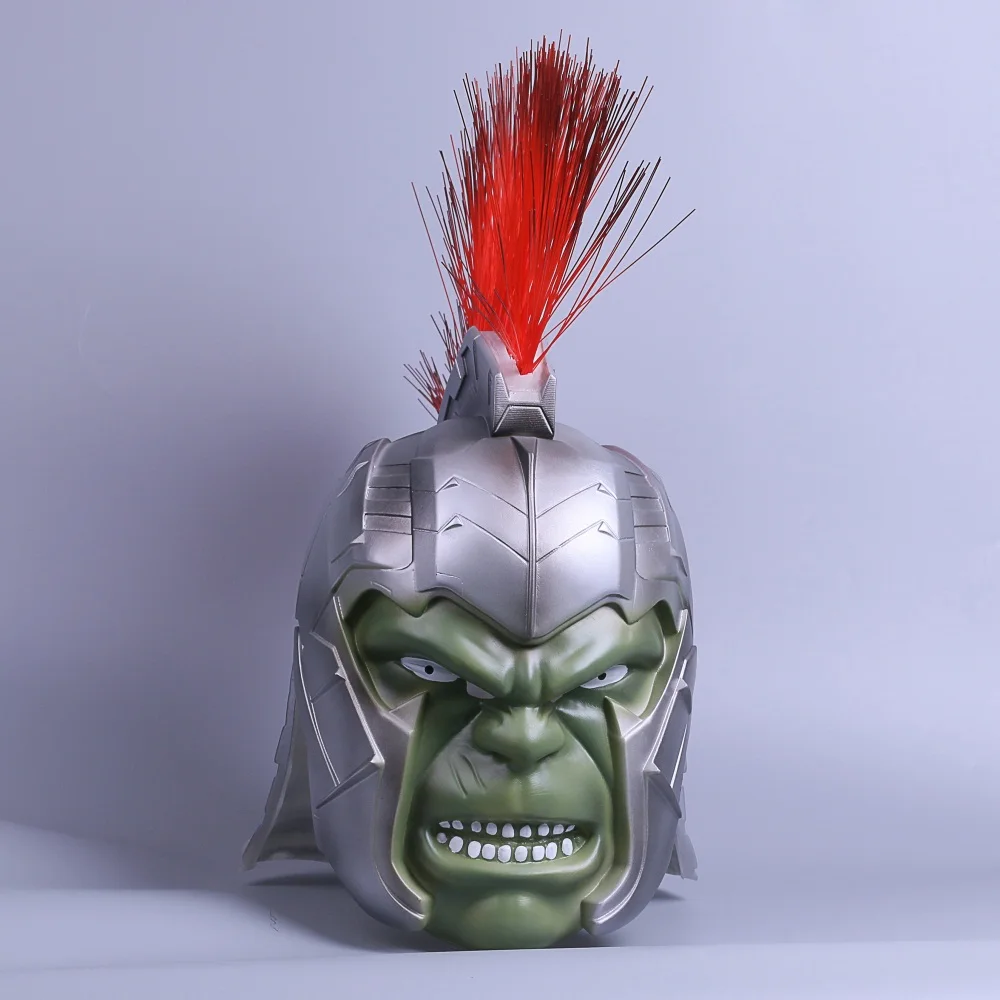 2017 Thor Ragnarok Hulk Cosplay H-Q Hard Pvc Adult Helmet Mask XMAS Props Gift