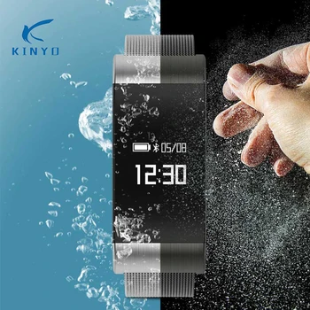 

IP67 waterproof smart band heart rate blood pressure monitoring remote camera Wristband GPS moving track tracing Smart Bracelet