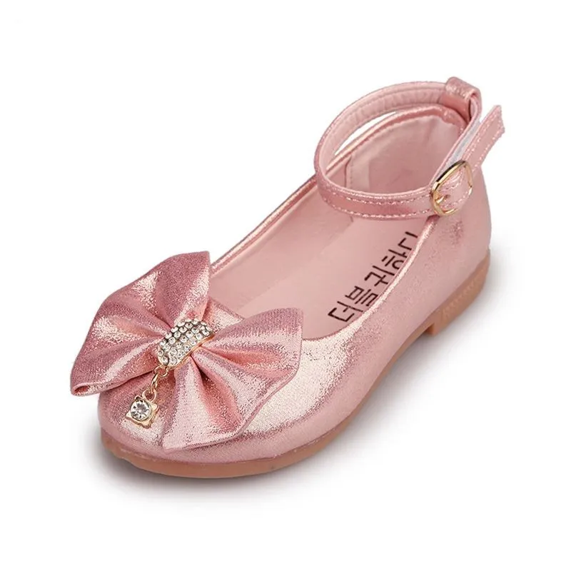 

Kids Shoes Girls Baby Flats Glitter Princesses Sandales Leather Children Shoes Toddler Soft Bottom Dress Party Casual Summer