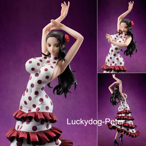 

Action Figure One Piece Dancing Diva Doll 215mm Violet PVC ACGN figure Garage Kit Toys Brinquedos Anime