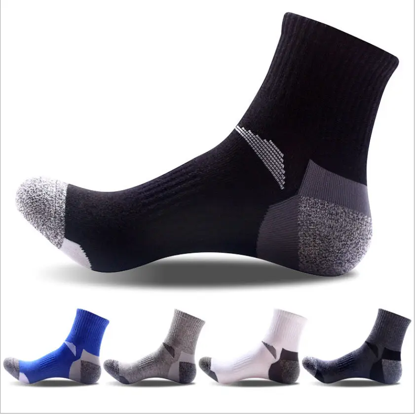 

High Quality Socks cotton socks reinforcement design for heel and toe Quick Dry Socks Winter Thermal Warm Socks Thick Socks