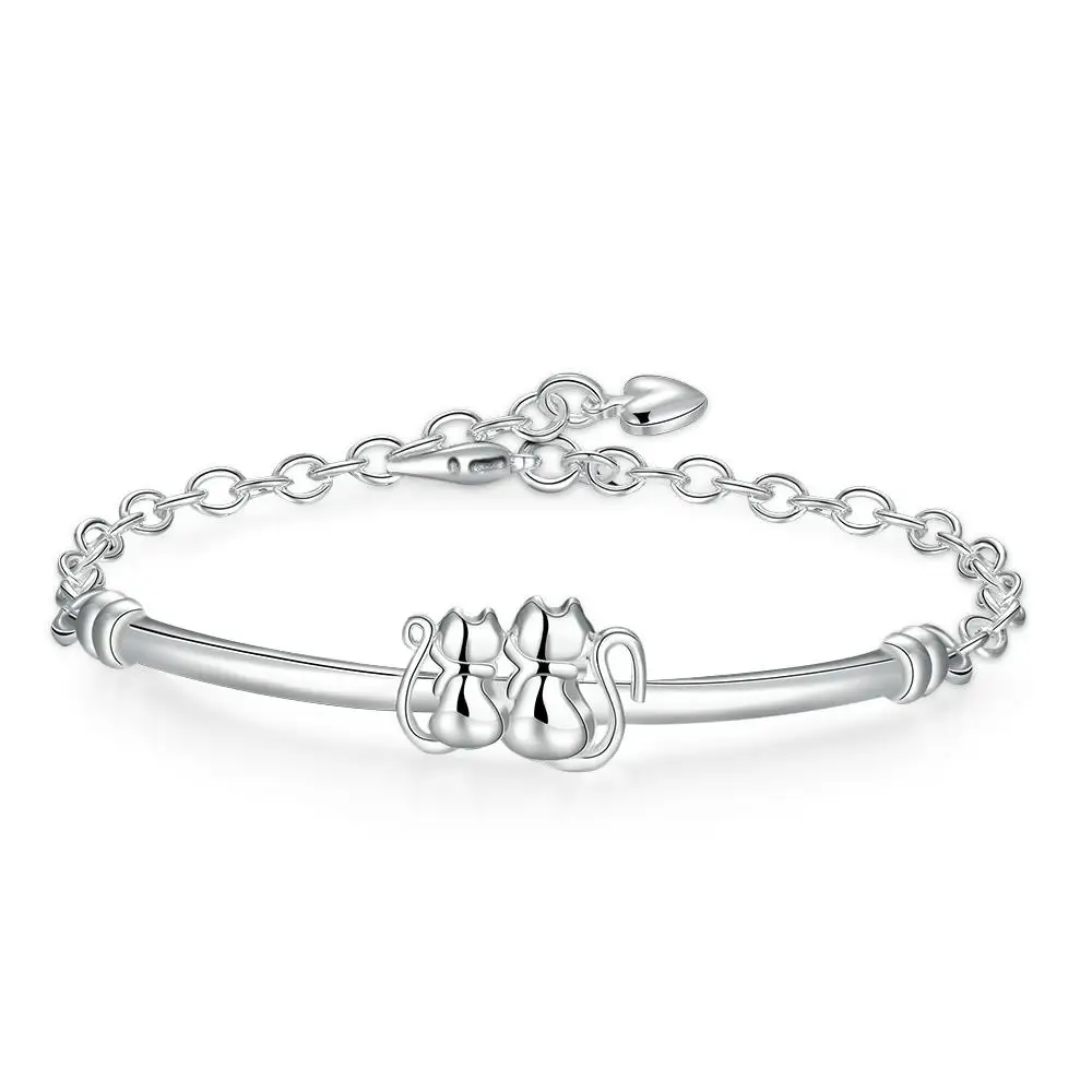 

Fashion Jewelry Accessories women's bracelets cute little cat ladies hand chain American and European fashion friend gift