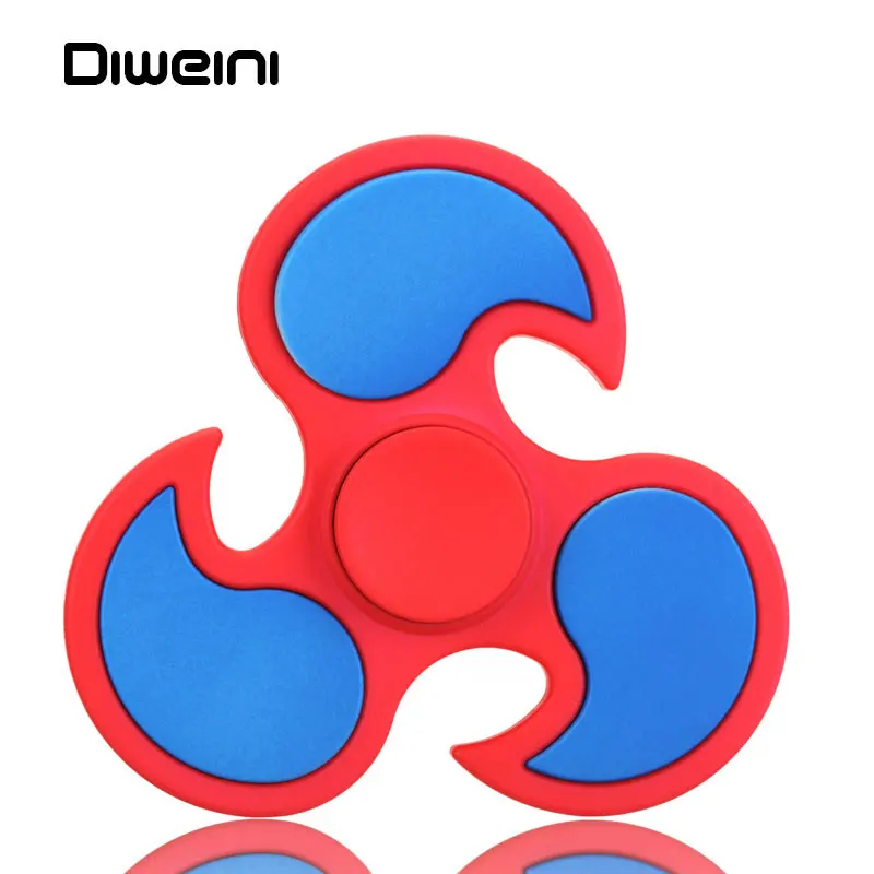 Wheels Matte Frosted Hand Finger Spinner Spin Widget Focus Toy EDC