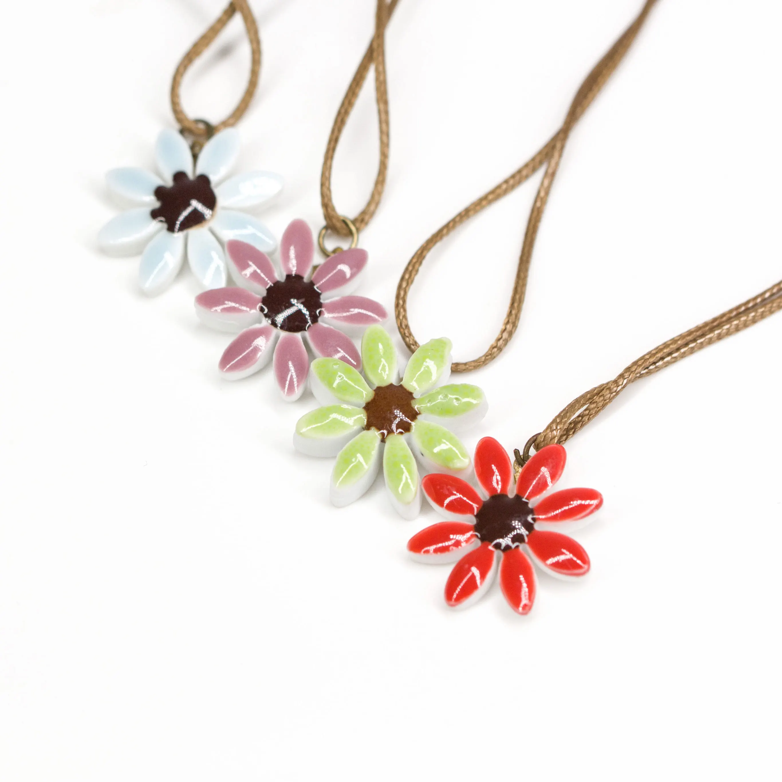 New fashion women's flower ceramic classic style necklaces & Pendants