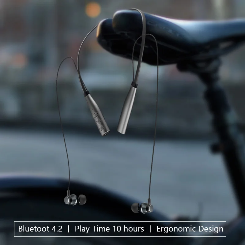 Новые спортивные Bluetooth наушники беспроводные стерео V4.2 шумоподавление Поддержка