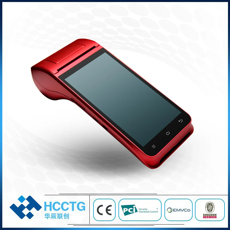 

Support 1D 2D Scanning Handheld NFC Android POS With Printer HCC-Z91