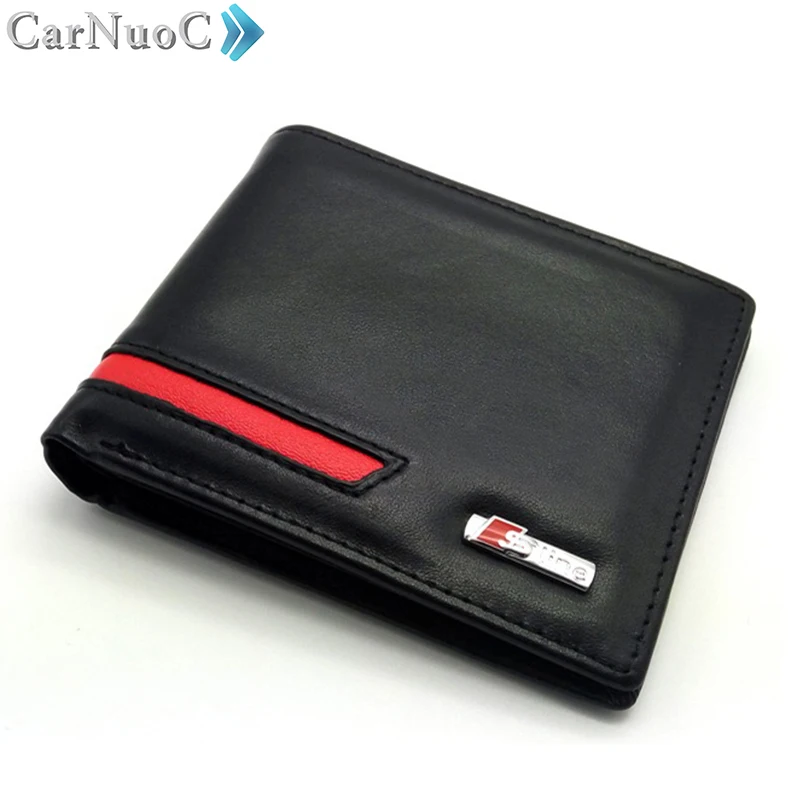 Genuine Leather Sline Car Drivers Wallet License Bag Credit Card Case for  Audi A3 8P 8L B8 A6 A5 80 TT Q5 Q7 A6 C6 Q3 S3 A4 B6|case for audi|case  audifor