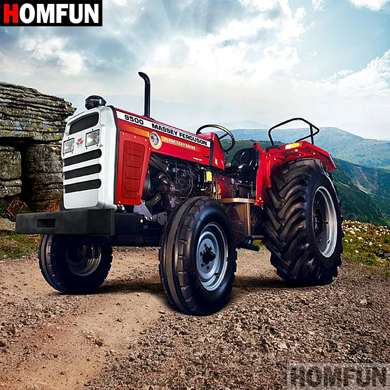 Алмазная живопись HOMFUN A07496 полноразмерная/круглая 5D Вышивка крестиком сделай сам