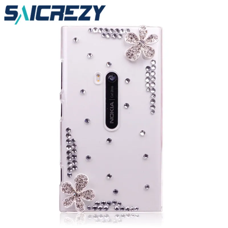 

bling Cryst flower diamond for Nokia 6 Case Nokia 7 plus 8 9 5 3 case Lumia 830 930 950 950XL 730 640 640XL 635 phone back cover