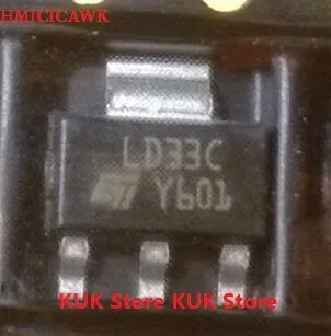 Оригинальный 100% новый LD33C LD1117S33CTR LD1117S33C 1117-33 1117-3 3 SOT-223 10 шт./лот | Электроника