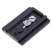 Головка штатива для видео с быстроразъемной пластиной с винтовым адаптером с резьбовым отверстием 1/4 дюйма для камеры Manfrotto 8*6*1 см