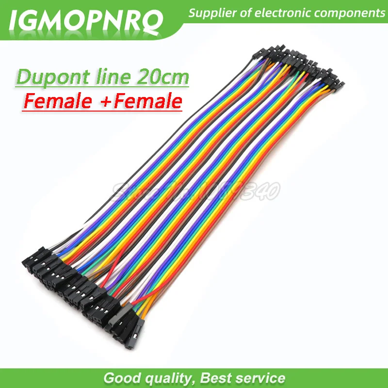 Кабель Dupont перемычка для Arduino DIY KIT 40 / 120 шт. контактов 20 см штекер гнездо