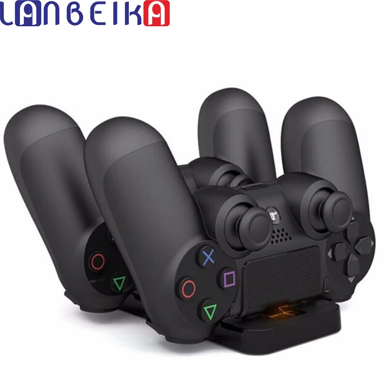 Новое поступление зарядная станция с двумя USB подставка для игрового контроллера