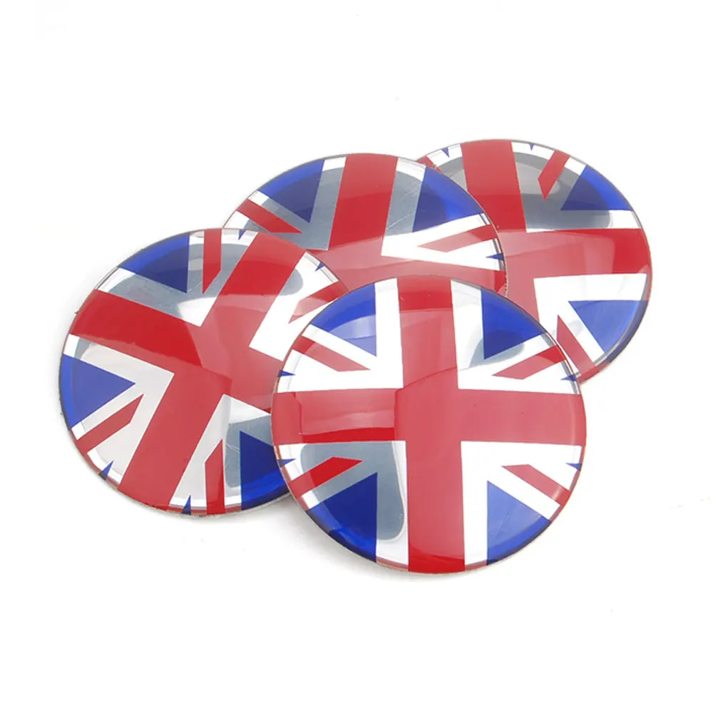 4 шт. Алюминиевые наклейки для мини медных аксессуаров 52 мм|car styling stickers|car stylingemblem