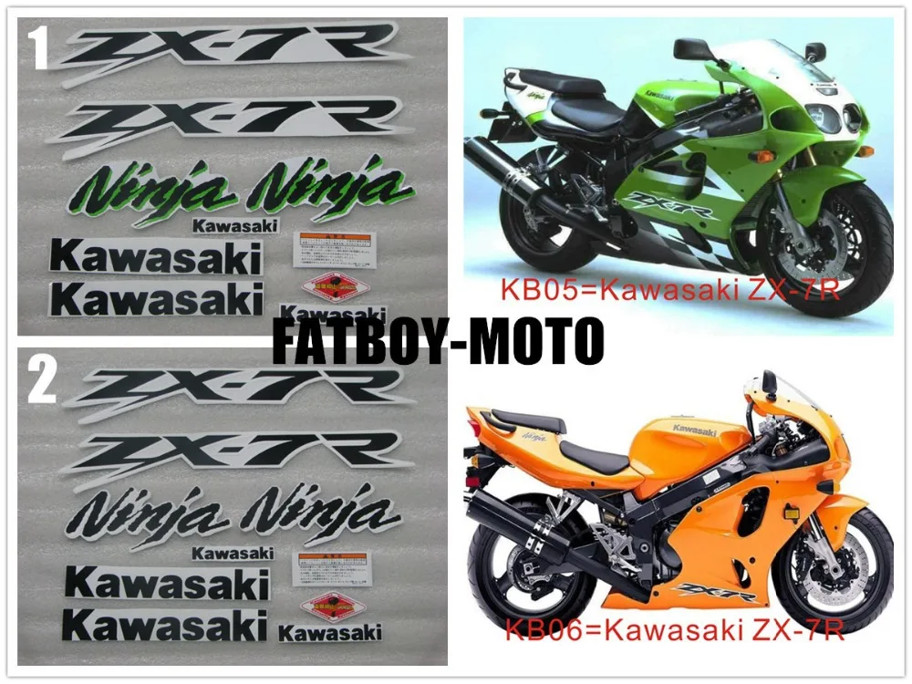 Popular Zx7r Decals-Buy Cheap Zx7r Decals lots from China Zx7r Decals