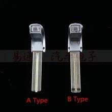 Интеллектуальный Аварийный ключ blade вставка ES300 ES350 LX Ключевые пустой стиль для Lexus удаленный ключевой