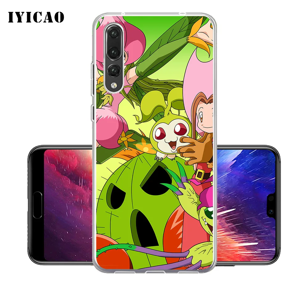 IYICAO Digimon Adventure Мягкий силиконовый чехол для телефона Huawei P30 P20 Pro P10 P9 P8 Lite P Smart TPU