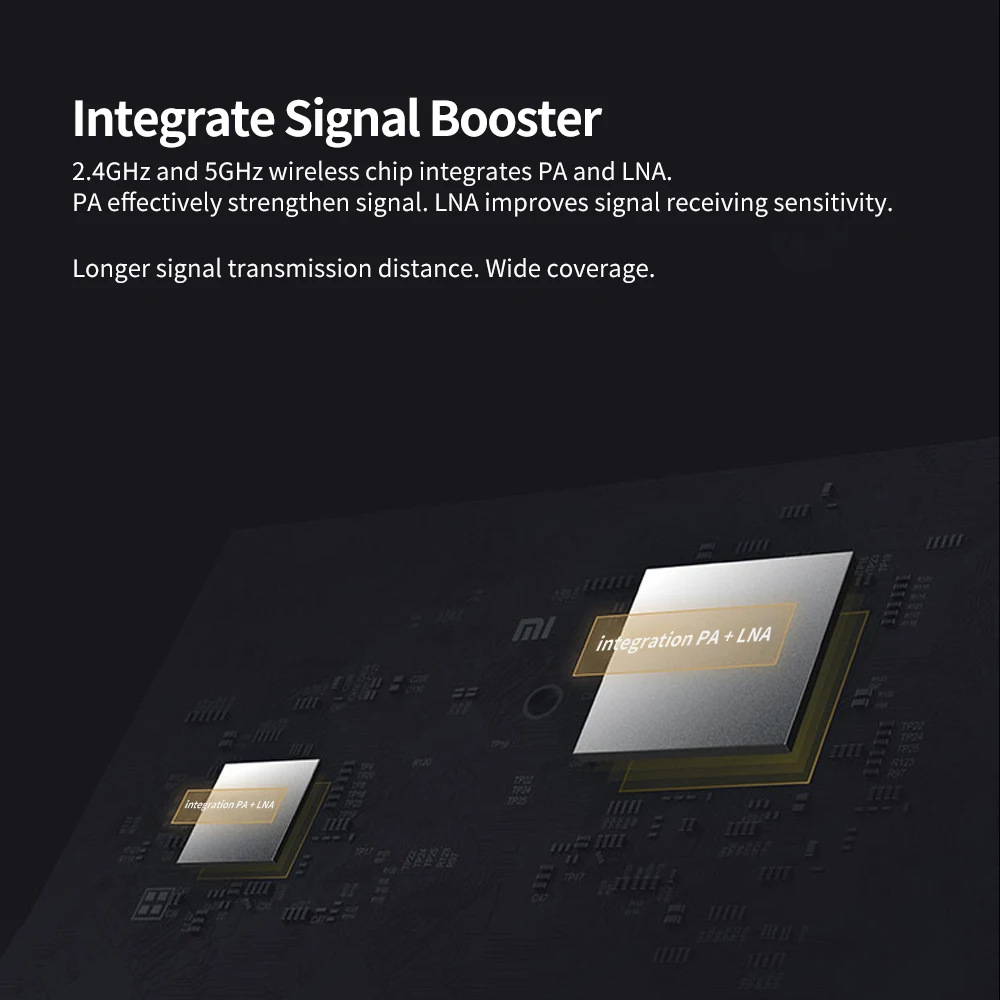 Xiaomi Mi Router 4A Gigabit Edition 2.4GHz 5GHz WiFi 16MB ROM 64MB DDR3 High Gain 4 Antennas Remote APP Control Support IPv6 (4)