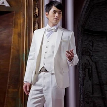 S-XXXL! Свадебное торжественное платье мужской костюм Мужская одежда комплект из 3 предметов торжественное платье певица костюмы студия