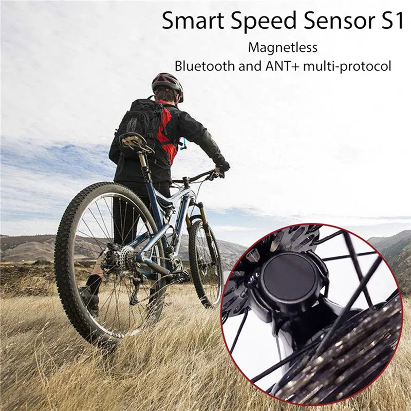 

Bicycle Dual-protocol Smart Speed Sensor For Garmin Bryton iGS Stopwatch Bluetooth Road Bike Cycling Speeding Riding 2019 Hot
